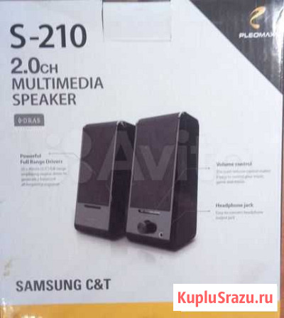 Колонки Samsung Pleomax S-210 Симферополь - изображение 1