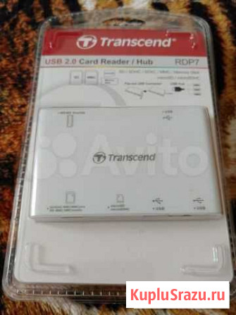 Картридер transcend ts-rdp7w Новосибирск - изображение 1