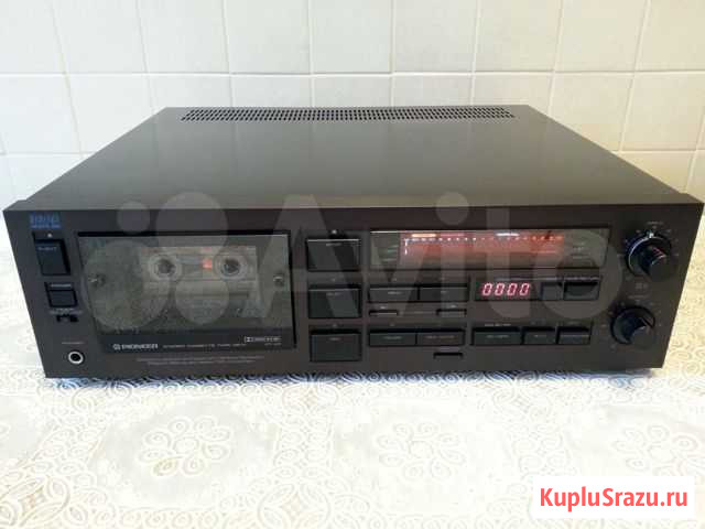 Кассетная дека Pioneer CT-A7 (Япония, 100 вольт) Тула - изображение 1
