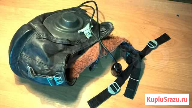 Шлемофон шз-61 кожаный зимний Шуя - изображение 1