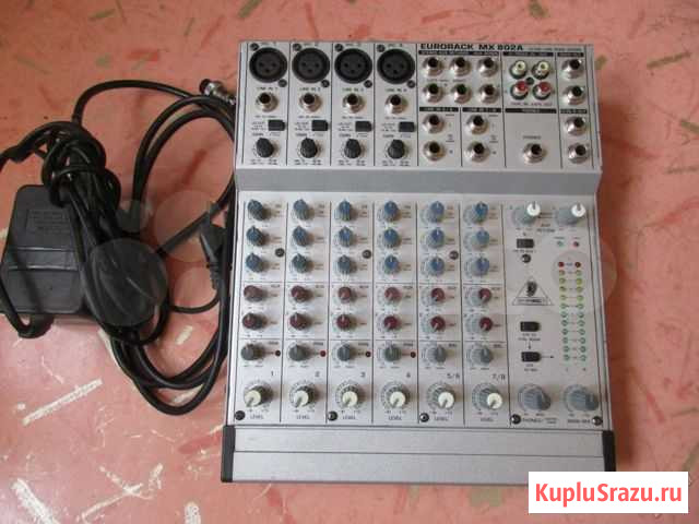 Микшерный пульт Behringer Eurorack MX802A Самара - изображение 1