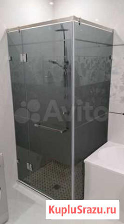 Стеклянная душевая перегородка. Душевые ограждения Нижний Новгород - изображение 1