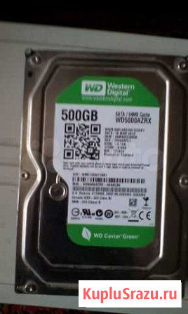 WD 500 Gb, 3.5 SATA Уфа - изображение 1