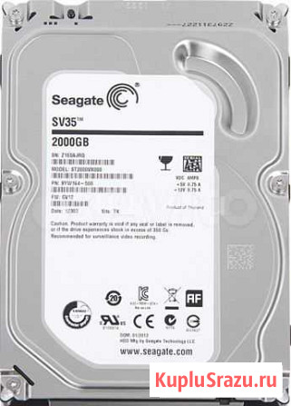 Seagate sv35 2тб (2000 гигабайт) Набережные Челны - изображение 1