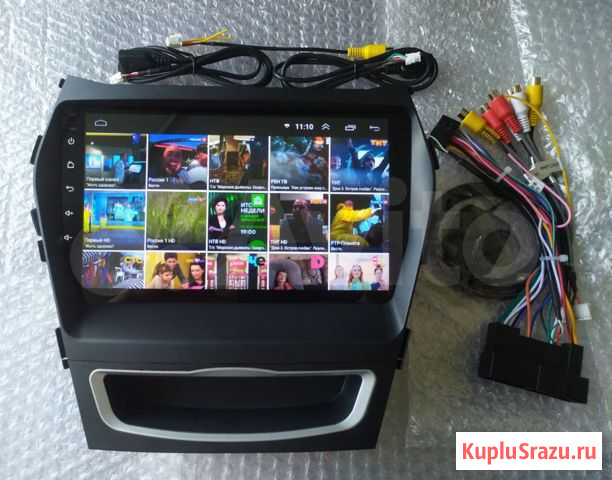 2 din магнитола Hyundai IX45 Santa FE; android 8.1 Родники - изображение 1