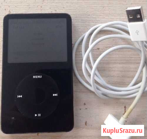 Рабочий б/у MP3 плеер Apple iPod Classic 2 (30 Гб) Москва - изображение 1
