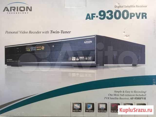 Приёмник спутниковый Arion 9300 pvr Новосибирск - изображение 1