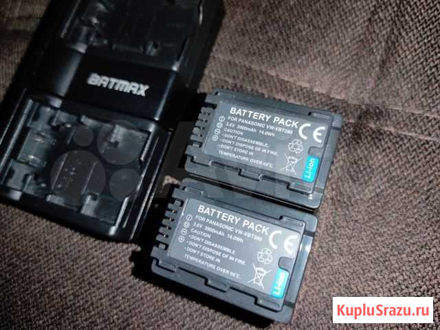 VW-VBT 380 3900mAh 2x +зарядник Среднеуральск - изображение 1