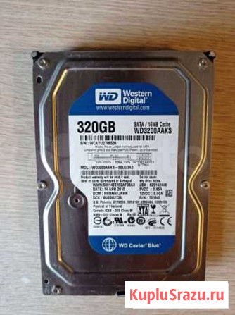 Жесткий диск 320Gb WD Blue SATA Томск - изображение 1