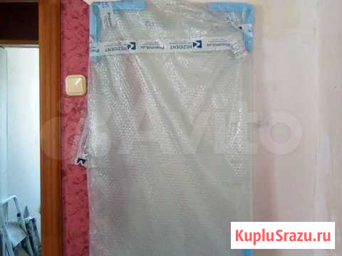 Стеклянная дверь. В комплекте петли, ручка и замок Комсомольский - изображение 1