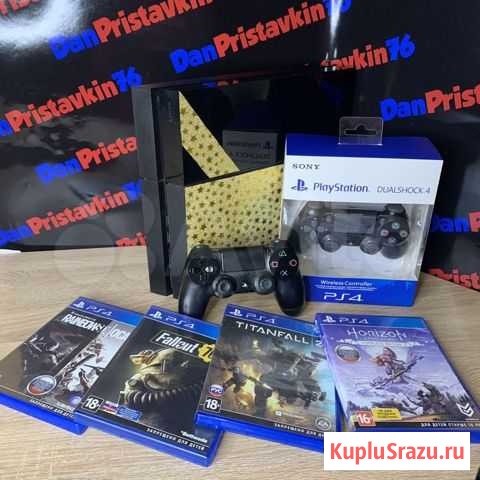 Sony PS4 5 игр 2 джойстика Ярославль - изображение 1