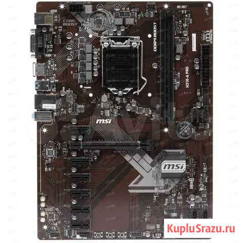 Материнская плата MSI H310-A Pro Самара - изображение 1