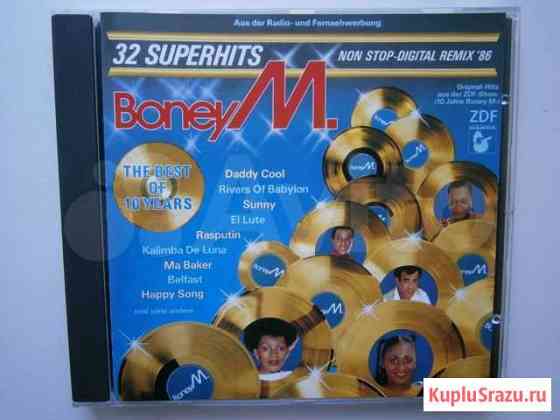 CD boney M - THE best OF 10 years (first press) Пермь