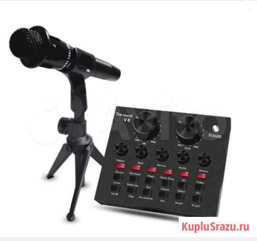 Микрофонный комплект + звуковая карта Калининград - изображение 1