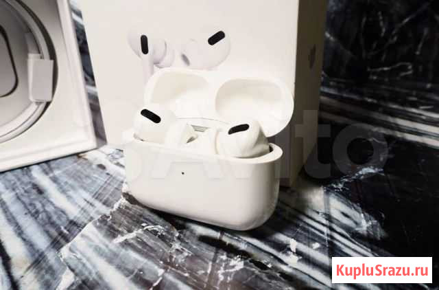 Airpods pro- люксовая копия. Новый запечатанный Южно-Сахалинск - изображение 1