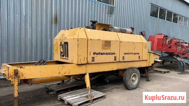 Стационарный бетононасос - Putzmeister 2109 Красногорск - изображение 1