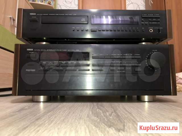 Комплект Yamaha Усилитель+cdплеер Свободный - изображение 1