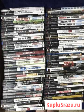 Игры, диски на ps2 для прошитых приставок Томск - изображение 1