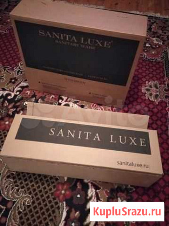 Новая раковина с ножкой Sanita Luxe Магнитогорск - изображение 1