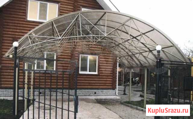 Навес из поликарбоната Челябинск - изображение 1