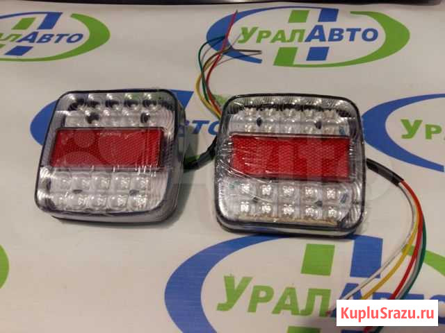 Фонарь задний караван 20 LED+6 LED(номер) белый с Уфа - изображение 1