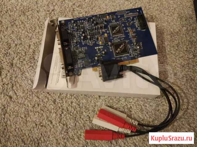 Звуковая карта Creative E-MU em8852 Тюмень - изображение 1