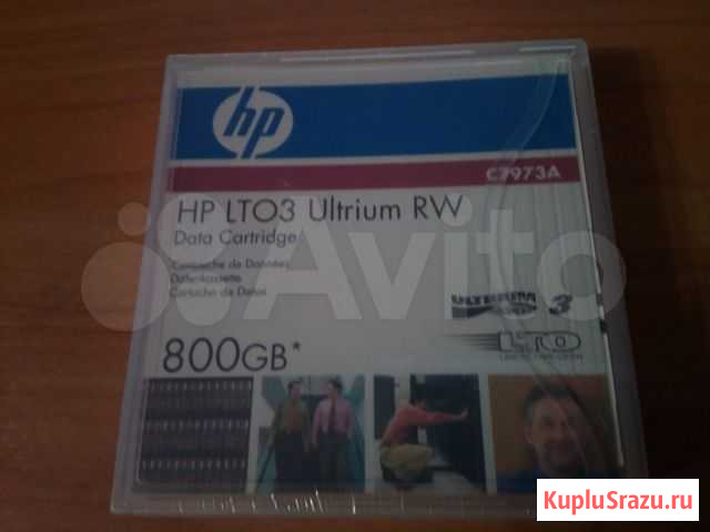 Ленточный носитель информации HP Ultrium 800GB RW Волгоград - изображение 1