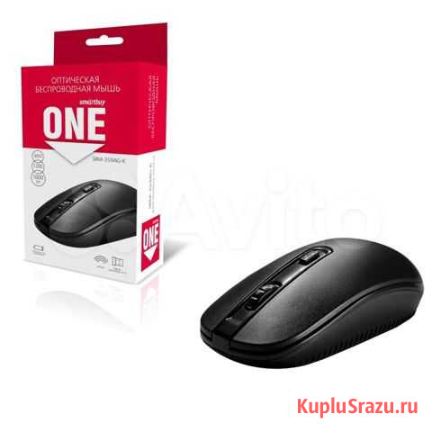 Мышь SmartBuy SBM-300AG-K Black USB Кострома - изображение 1
