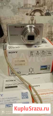 Компактный фотоаппарат Sony W830 Клинцы - изображение 1