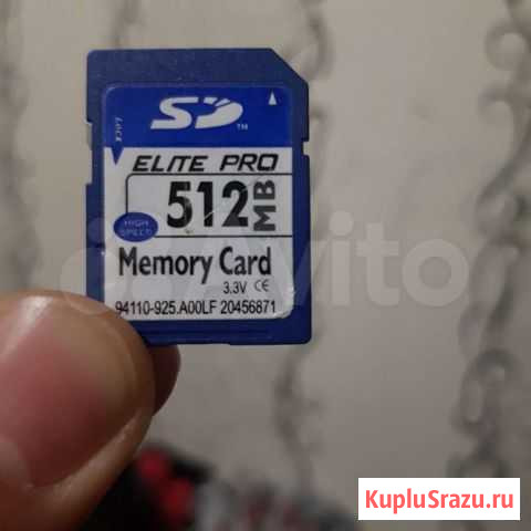 Memory Card SD 512Mb Elite Pro 3.3v Пенза - изображение 1