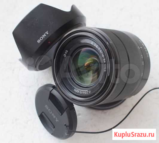 Sony E 3.5-5.6/18-55 OSS Sony 18-55 Уфа - изображение 1