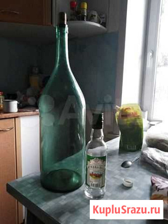 Коллекционная бутылка четветь Бийск - изображение 1