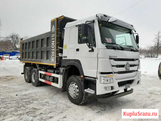 380 л.с. 6х4 г.п.32 тонны самосвал Howo HW76 Новосибирск - изображение 1