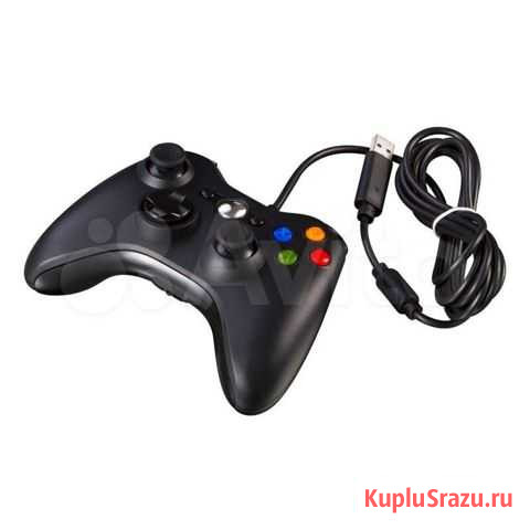 Джойстик Xbox 360 проводной Екатеринбург - изображение 1