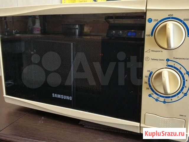 Микроволновая печь Samsung бу Хабаровск - изображение 1