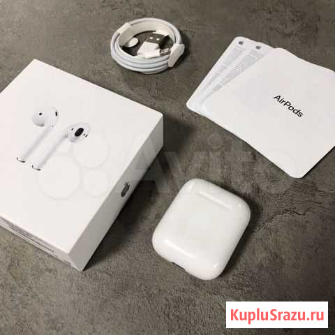 AirPods 1 (Оригинал) Мурманск - изображение 1