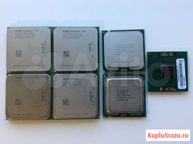 Процессоры 775, P, 5/7, AM2, S1, 939 Волгоград - изображение 1