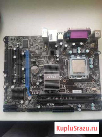 Материнская плата MSI-G41M с процессором Подольск - изображение 1