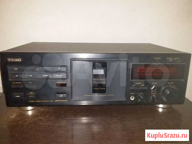 Кассетный магнитофон (дека ) teac V 1010, 100В Краснодар - изображение 1