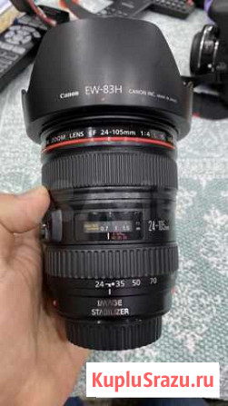 Объектив Canon 24-105 L usm 4,0 Новокузнецк - изображение 1
