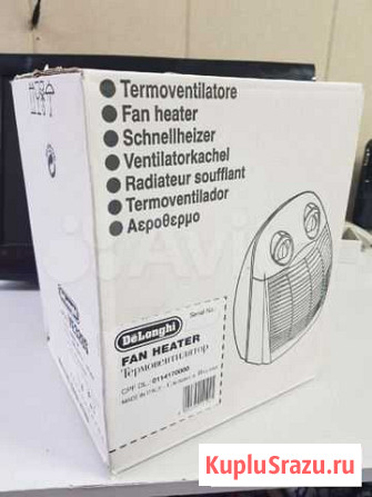 Тепловентилятор DeLonghi HVE320S белый Новый Челябинск - изображение 1