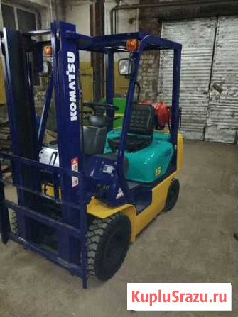 Погрузчик вилочный Komatsu г/п 1.5 т. газ/бензин Казань - изображение 1