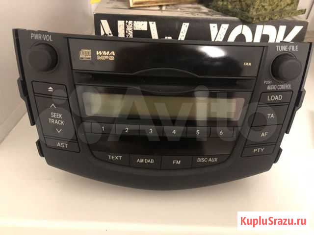 Магнитола Toyota rav-4 86120-42280 Южный - изображение 1