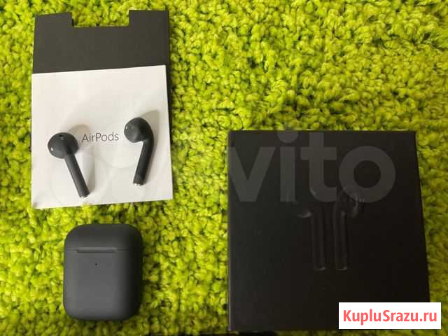 Airpods 2 black новые Тула - изображение 1