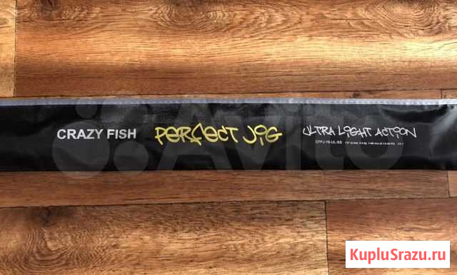 Спининг CrazyFish Perfect Jig cfpj-76-UL-SS Крымск - изображение 1