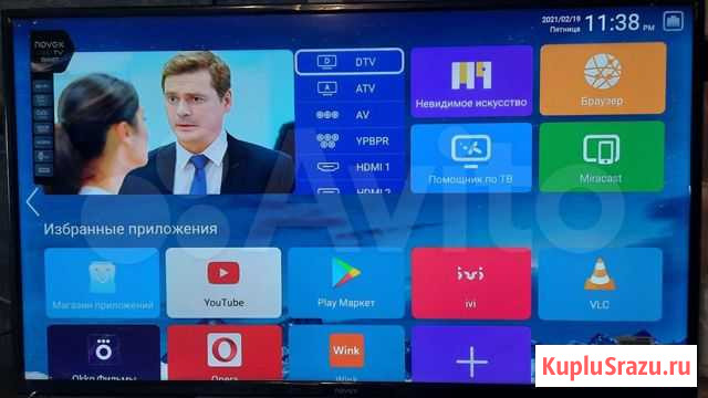 Телевизор новый 40/102см Смарт,Wi-Fi,Fhd,Android9 Тула - изображение 1
