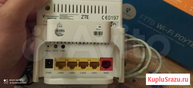 Fttb Wi-Fi роутер, новый, лежит просто так Череповец - изображение 1