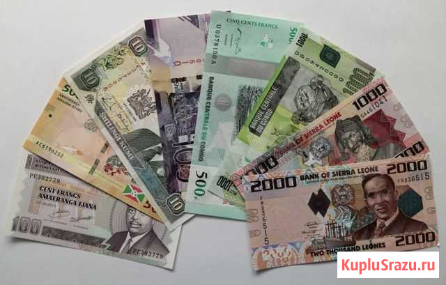 Банкноты Бурунди, Кении, Конго, Сьерра-Леоне Брянск - изображение 1
