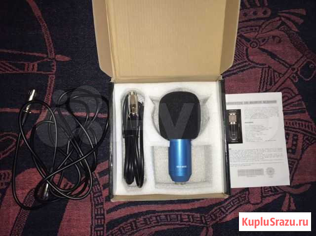 Микрофон BM 800 + крепление и коммутация Санкт-Петербург - изображение 1