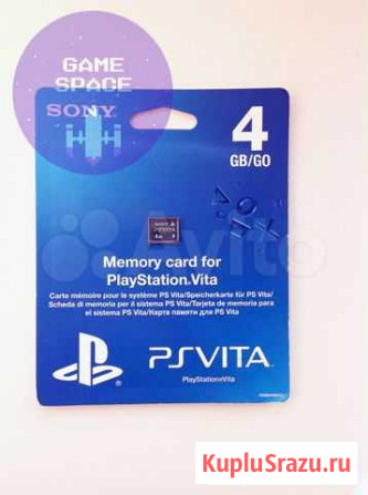 Карта памяти Memory card PS Vita 4 GB новая Орехово-Зуево - изображение 1